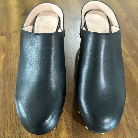 J Crew Convertible Leather Clogs - Picture 2 of 5